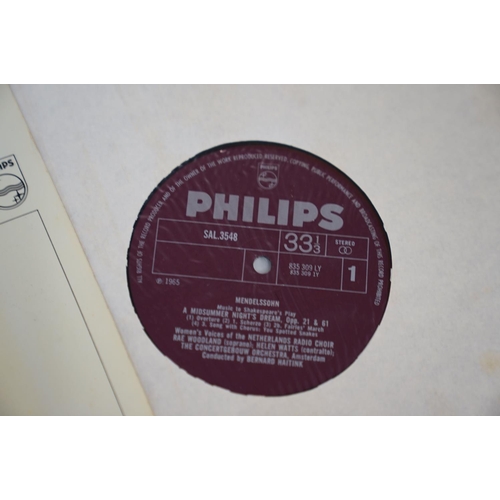 117 - VINYL - CLASSICAL - 20 CBS and PHILIPS UK records original ED 1 stereo classical records including