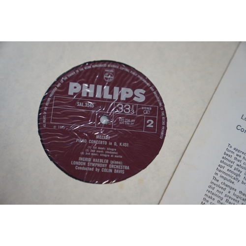 117 - VINYL - CLASSICAL - 20 CBS and PHILIPS UK records original ED 1 stereo classical records including