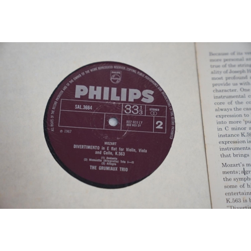 117 - VINYL - CLASSICAL - 20 CBS and PHILIPS UK records original ED 1 stereo classical records including