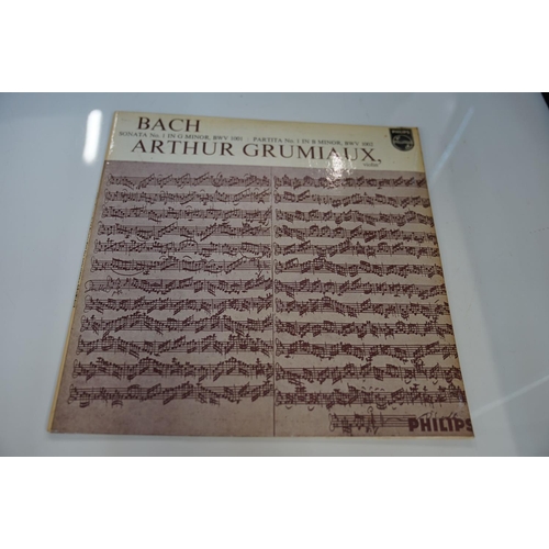 118 - VINYL - CLASSICAL - Arthur Grumiaux Bach Violin Sonatas UK Philips AL 3272-3474 - 3 Vinyl LP Set, ED