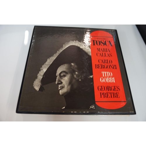 120 - VINYL - MARIA CALLAS / CLASSICAL - NINE ED 1 UK ALBUMS + ONE ED 1 STEREO BOX SET by the legendary