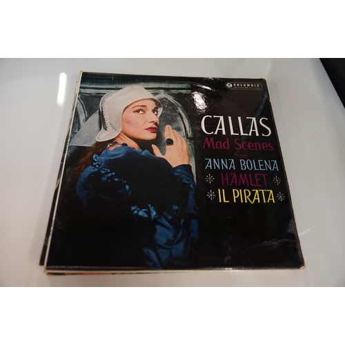 120 - VINYL - MARIA CALLAS / CLASSICAL - NINE ED 1 UK ALBUMS + ONE ED 1 STEREO BOX SET by the legendary