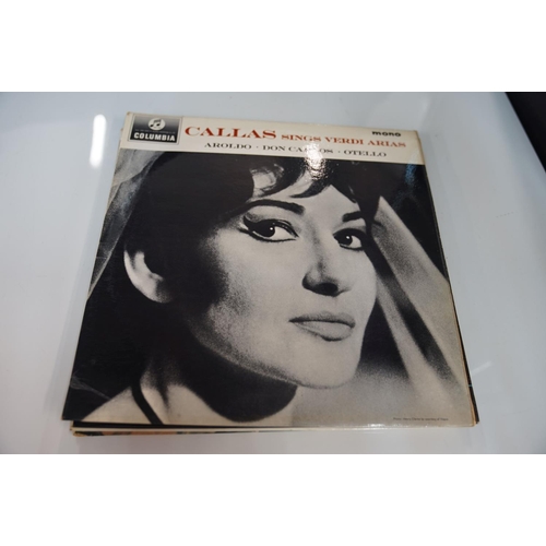 120 - VINYL - MARIA CALLAS / CLASSICAL - NINE ED 1 UK ALBUMS + ONE ED 1 STEREO BOX SET by the legendary