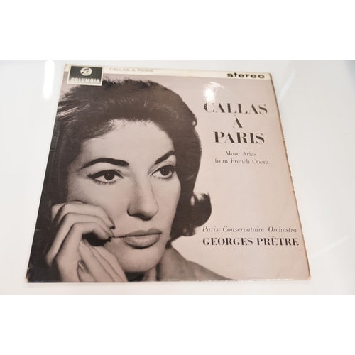 121 - VINYL - MARIA CALLAS / CLASSICAL - FOUR - ED 1 STEREO UK ALBUMS by the legendary operatic soprano: