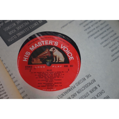 127 - VINYL - CLASSICAL - 7 ED 1 / ED 2 - HIS MASTER'S VOICE - STEREO CLASSICAL ALBUMS: HMV, ASD 399, ED