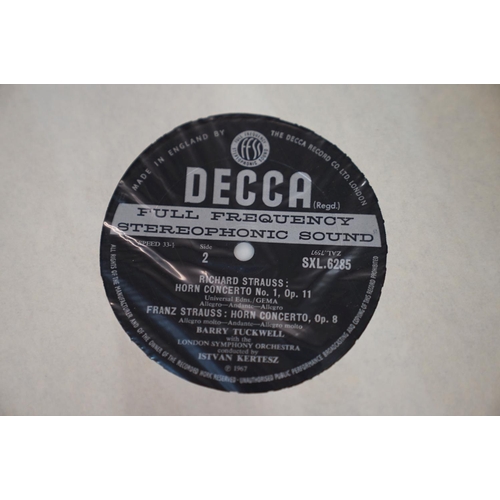 138 - VINYL - CLASSICAL - 13 UK DECCA ED1 STEREO, WBg CLASSICAL ALBUMS, SXL 2288, SXL 6040, SXL 6110,