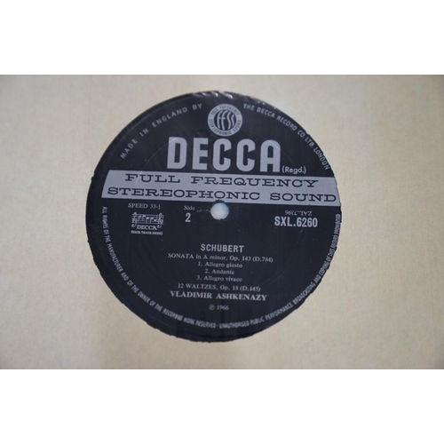 138 - VINYL - CLASSICAL - 13 UK DECCA ED1 STEREO, WBg CLASSICAL ALBUMS, SXL 2288, SXL 6040, SXL 6110,