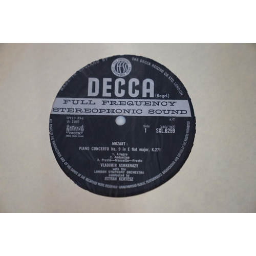 138 - VINYL - CLASSICAL - 13 UK DECCA ED1 STEREO, WBg CLASSICAL ALBUMS, SXL 2288, SXL 6040, SXL 6110,