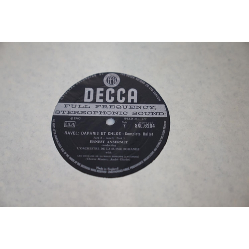 140 - VINYL - CLASSICAL - 5 UK DECCA ED1 STEREO, WBg CLASSICAL ALBUMS: DECCA SXL 6084, STEREO ED1, W/B,