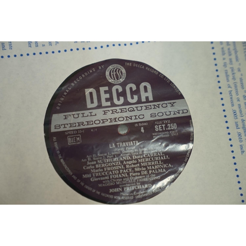 145 - VINYL - CLASSICAL - 13 UK DECCA ED1 STEREO, WBg CLASSICAL BOX SETS - DECCA SET 303-304 (2 LP BOX SET