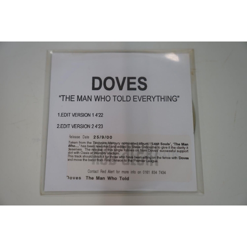 155 - DOVES - 13 RARE UK PROMO ONLY ONLY CD's / CD ACETATES. DOVES - SEA SONG (RADIO EDIT) Promo only 1999