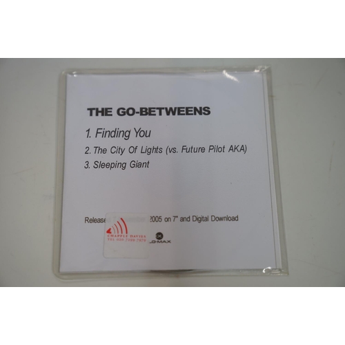 159 - THE GO BETWEENS - 6 UK PROMO ONLY CDR ACETATES, UNIQUE ITEMS. 1) THE GO-BETWEENS - RADIO SAMPLER (