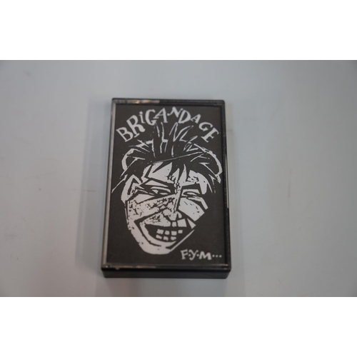 172 - PUNK / POST PUNK / NEW WAVE - 8 RARE PUNK / POST PUNK LIMITED ORIGINAL CASSETTES. 1) IGGY POP AND