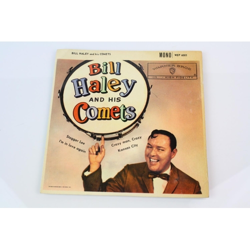 227 - Rock 'N' Roll - 3 ORIGINAL UK 1ST PRESSING EP's by BILL HALEY AND HIS COMESTS