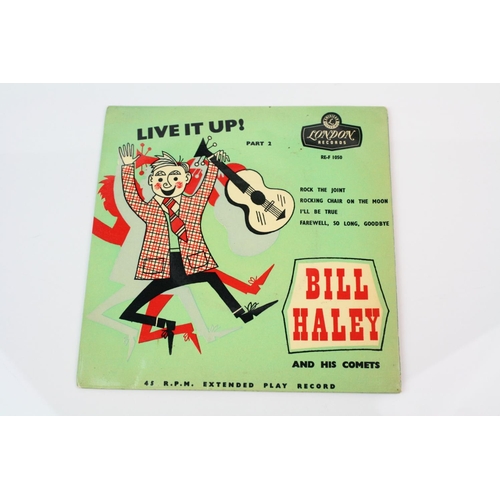 227 - Rock 'N' Roll - 3 ORIGINAL UK 1ST PRESSING EP's by BILL HALEY AND HIS COMESTS