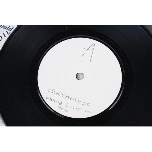 232 - TEST PRESSING UK / US ROCK / CLASSIC ROCK SINGLES.