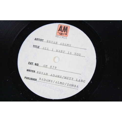 232 - TEST PRESSING UK / US ROCK / CLASSIC ROCK SINGLES.