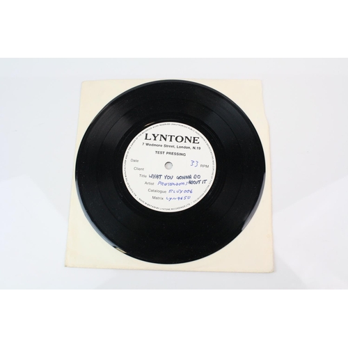 234 - NEW WAVE - THE PRETENDERS - A set of 2 PROMO ONLY TEST PRESSING