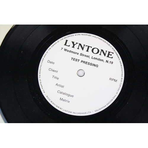 234 - NEW WAVE - THE PRETENDERS - A set of 2 PROMO ONLY TEST PRESSING