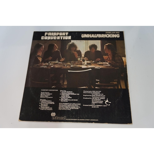 26 - VINYL - FAIRPORT CONVENTION - FIRST 2 UK ALBUMS by this SEMINAL PSYCH / ACID FOLK group, ORIGINAL uk