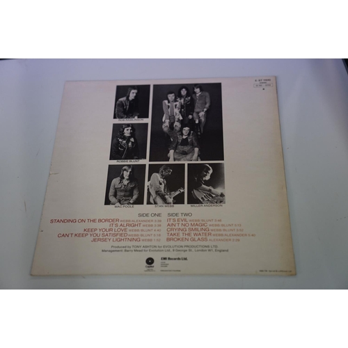 8 - PROG ROCK / HARVEST / EMI. 6 ORIGINAL UK 1970'S PROG ROCK ALBUM WITH SOME PROMOS. 1) ARIEL - 