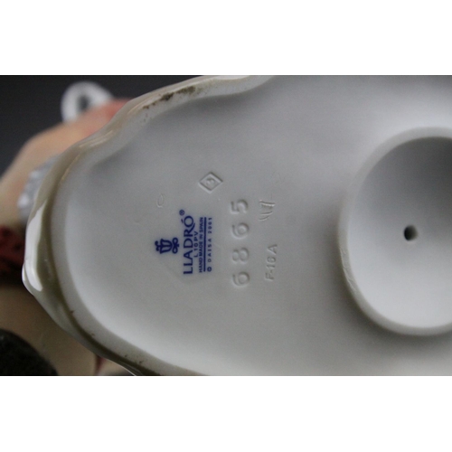 1 - Lladro Cricketer, model 6865, 2002, 41cms high