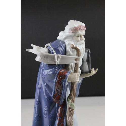 9 - Lladro Millennium Series, model no. 6696 ' Fathertime ', 1999, 25.5cms high