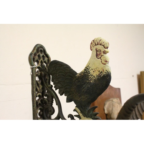 106 - Novelty Bell and Bracket in the form of a Cockerel