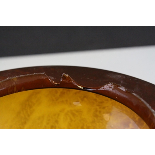 109 - After Auguste Moreau, Art Nouveau Bronzed Spelter Figural Table Lamp with signature to base, holding... 