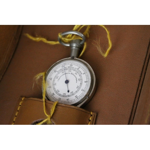 89 - 1920's Leather Cased Set of Bartholomew's Maps of England and Wales, no's 1 to 37, together with map... 