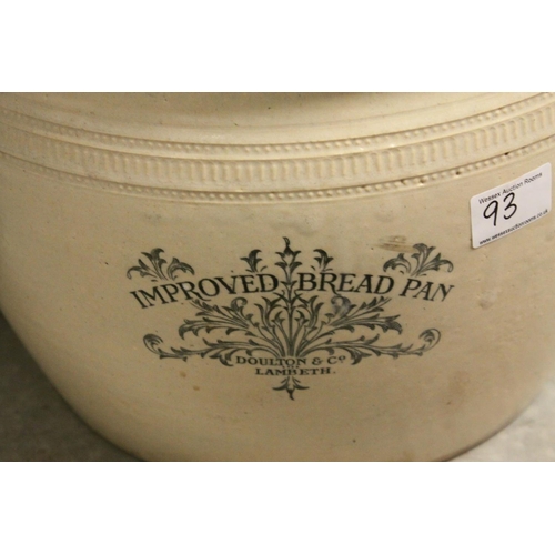 93 - Victorian Brownlow Stoneware Water Filter, 56cms high, another Stoneware Water Filter and Doulton &a... 