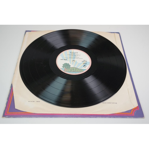 6 - Vinyl - Nick Drake Bryter Later (ILPS 9134) first press with pink rim Island label, Stereo on label,... 