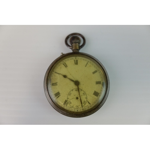 218 - Collection of Five Pocket Watches including Two Silver Cased (both a/f)  and a Waltham