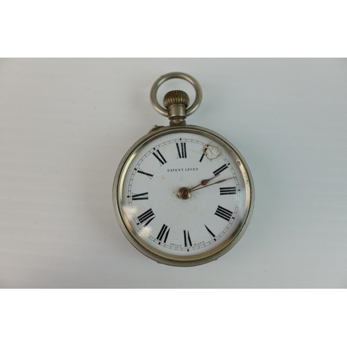 218 - Collection of Five Pocket Watches including Two Silver Cased (both a/f)  and a Waltham