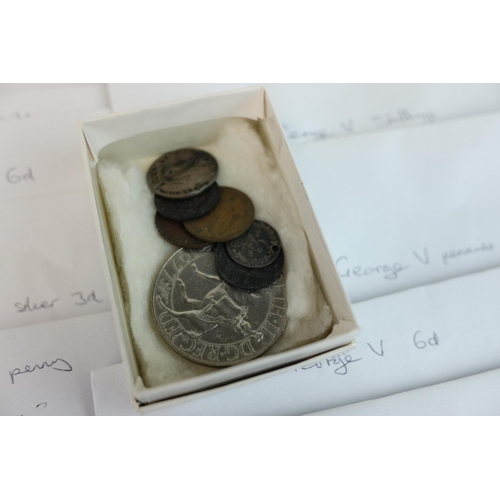 221 - Coins - Collection of Pre-decimal coins including few Victoria and Edward VII Silver 3d's, South Afr... 