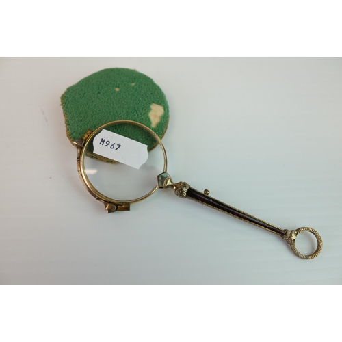 225 - Mixed Lot including T.G Co Ltd Mark 1 Magnetic Marching Compass, Pair of Lorgnette, Boxed Queen Eliz... 