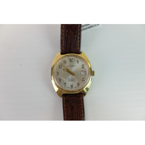 261 - 1970's Exalibur  25 Jewel Incabloc Automatic Gents Wristwatch