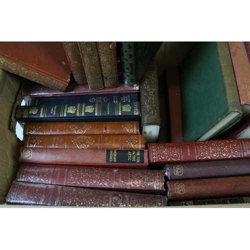 692 - Books - Two Boxes including 1960's / 70's Volumes of Classic Novels, many published by Heron Books p... 