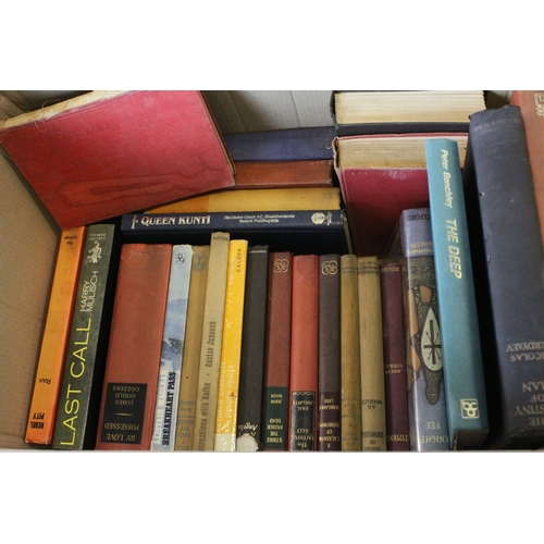 693 - Books - Two Boxes including 1960's / 70's Volumes of Classic Novels, many published by Heron Books p... 