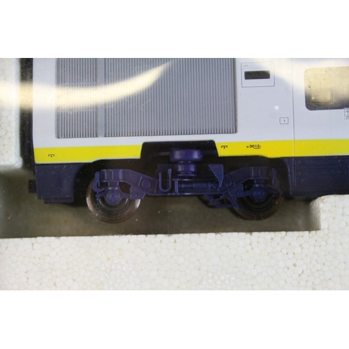 1 - Boxed Hornby OO gauge R665 Eurostar Train Pack, complete with Class 373 Powered Locomotive, Class 37... 