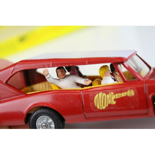 1002 - Boxed Corgi 277 The Monkees Monkeemobile diecast model, complete with all four figures, diecast in n... 