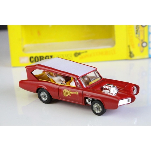 1002 - Boxed Corgi 277 The Monkees Monkeemobile diecast model, complete with all four figures, diecast in n... 