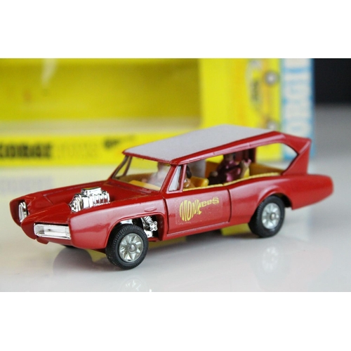 1002 - Boxed Corgi 277 The Monkees Monkeemobile diecast model, complete with all four figures, diecast in n... 