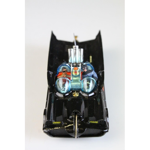 1003 - Boxed Corgi 267 Batmobile diecast model with Batman & Robin figures complete with secret instruction... 