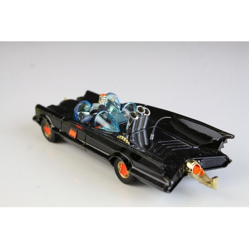 1003 - Boxed Corgi 267 Batmobile diecast model with Batman & Robin figures complete with secret instruction... 