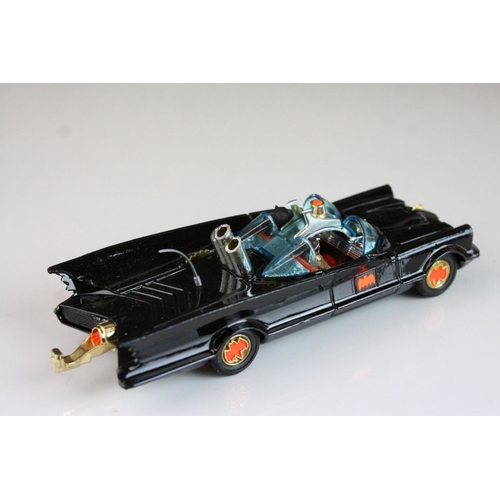 1003 - Boxed Corgi 267 Batmobile diecast model with Batman & Robin figures complete with secret instruction... 