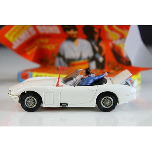 1007 - Boxed Corgi 336 James Bond Toyota 2000 GT diecast model, complete with both figures, secret instruct... 