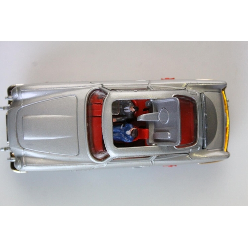 1010 - Boxed Corgi 270 James Bond 007 Aston Martin DB5 diecast model in blue/yellow box window, appearing n... 