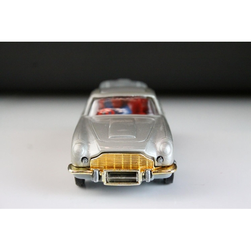 1010 - Boxed Corgi 270 James Bond 007 Aston Martin DB5 diecast model in blue/yellow box window, appearing n... 