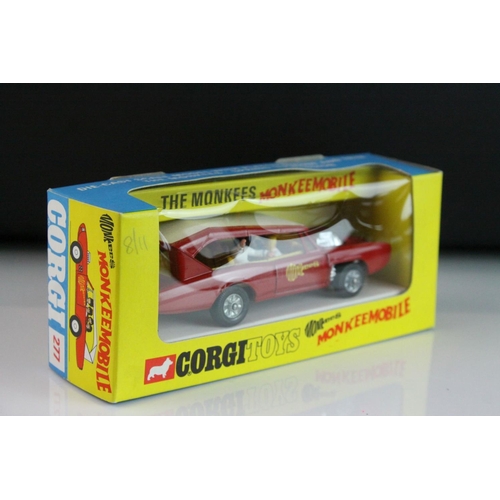 1015 - Boxed Corgi 277 The Monkees Monkeemobile diecast model, complete and in near mint / shop stock condi... 